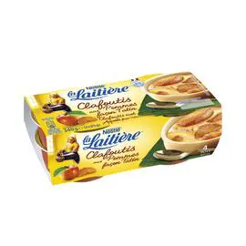 NESTLÉ, LA LAITIÈRE Dessert clafoutis aux pommes 4x85g