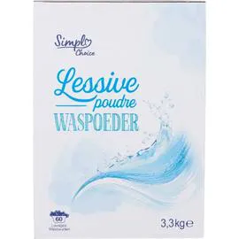  Lessive en poudre Simpl Choice 3kg
