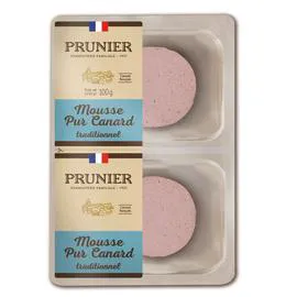 PRUNIER Mousse  Pur Canard Traditionnel 110g