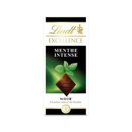 LINDT, EXCELLENCE Chocolat noir menthe 100g
