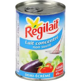 RÉGILAIT Lait concentré non sucré demi-écrémé 410g