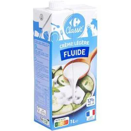 CARREFOUR CLASSIC' Crème légère fluide 12% MG 1l