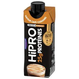 DANONE, HIPRO Yaourt à Boire UHT Saveur Café Caramel 345g