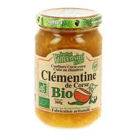 CASTAGNA DI VALLERUS Confiture Clementine Bio 360g