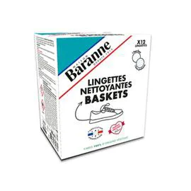BARANNE Lingettes Nettoyantes Baskets x12