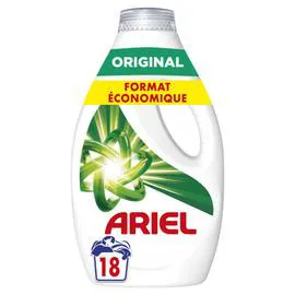 ARIEL Original liquide 18 lavages 810ml