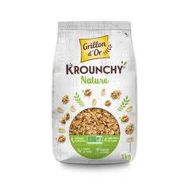 GRILLON D'OR Krounchy Nature Bio 1kg