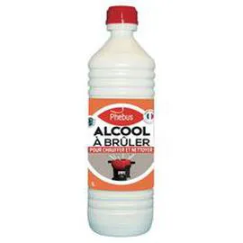 PHÉBUS Alcool à brûler pour nettoyer 1l