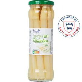 CARREFOUR Asperges blanches 205g