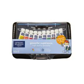 COLART Tube de peinture + pinceau 10x10ml