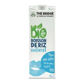 THE BRIDGE Boisson Au Riz Nature  Bio 1l