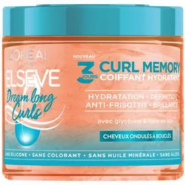 L'ORÉAL PARIS, ELSÈVE Soin Cheveux Gel Coiffant hydratant 3 Jours Pour Cheveux Ondulés, Bouclés 400ml