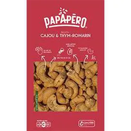 PAPAPÉRO Cajou & thym-romarin 100g