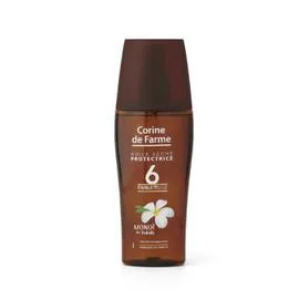 CORINE DE FARME Protection Solaire Huile Sèche Monoï De Tahiti Spf6 150ml