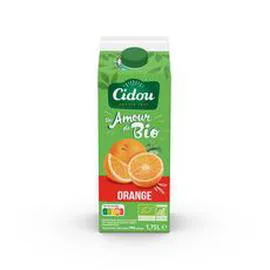 CIDOU Nectar d'orange bio 1,75l