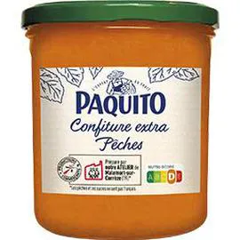 PAQUITO Confiture extra pêches 370g