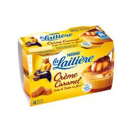 NESTLÉ, LA LAITIÈRE Crème caramel 4x100g