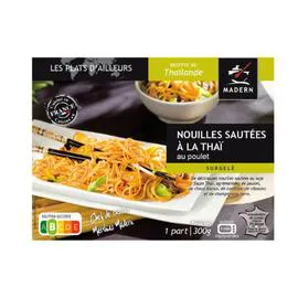 MADERN Plat cuisiné nouilles à la thaï/poulet 300g
