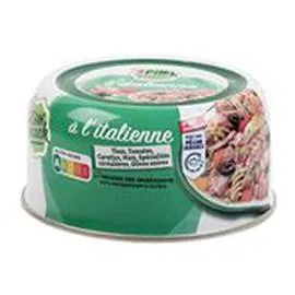 MARQUE REPÈRE, CÔTÉ SNACK Salade Italienne Au thon 250g
