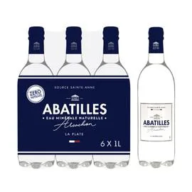 ABATILLES Eau minérale naturelle 6l
