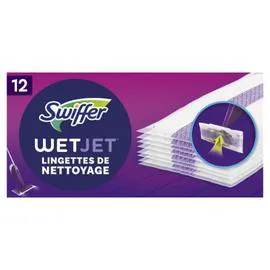 SWIFFER Lingettes de nettoyage Wet Jet x12