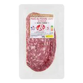 LECLERC, L'ATELIER CHARCUTERIE Pavé au poivre label rouge 100g