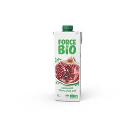 FORCE BIO Jus de grenade bio 100% pur jus 1l