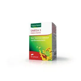 NATURLAND Complément alimentaire oméga 3 64g