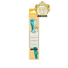 CARREFOUR SOFT Brosse à dents tête interchangeable Medium l'unité