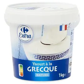 CARREFOUR EXTRA Yaourt brassé nature 1kg