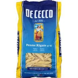 DE CECCO Pâtes penne rigate n°41 500g