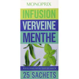 MONOPRIX Infusion verveine menthe 35g