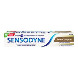 SENSODYNE Dentifrice Soin Complet Triple Action 75ml