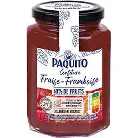 PAQUITO Confiture fraise-framboise 300g