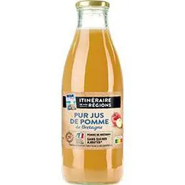 ITINÉRAIRE DE NOS RÉGIONS Pur jus de pomme de Bretagne 1l