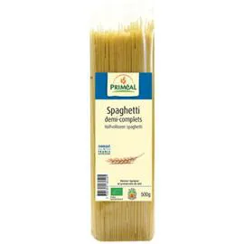 PRIMEAL Spaghettis Demi-Complets Bio 500g