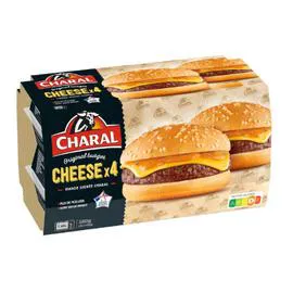 CHARAL Burgers Cheese 580g