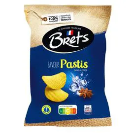 BRETS Chips saveur pastis 125g