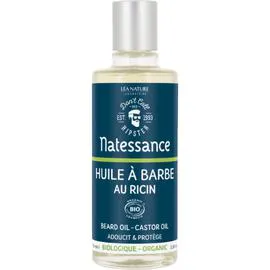 LÉA NATURE, NATESSANCE Huile à barbe au ricin Bio 100ml