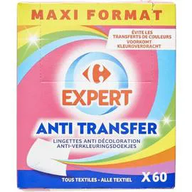 CARREFOUR EXPERT Lingette Anti-Décoloration Anti-Décoloration x60 