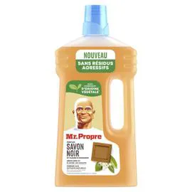 MR. PROPRE Nettoyant Ménager Dégraisse Et Élimine Les Odeurs Savon Noir & Fleurs D'Oranger 1l