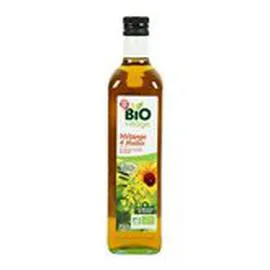 MARQUE REPÈRE, BIO VILLAGE Huile mélange 4 huiles biologiques 75cl