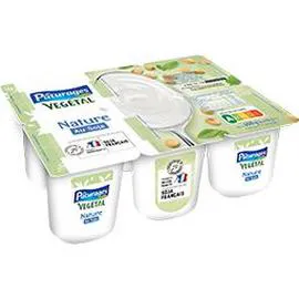 PÂTURAGES Spécialité végétale nature au soja 6x100g