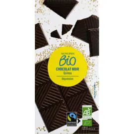 MONOPRIX BIO Tablette de Chocolat Noir Quinoa 100g