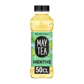 MAY TEA Boisson au thé vert menthe 50cl