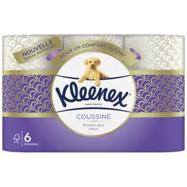 KLEENEX Papier toilette Coussiné x6