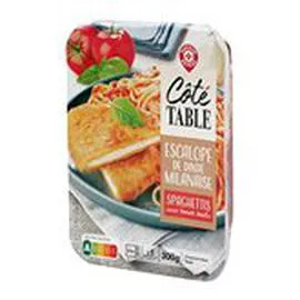 MARQUE REPÈRE, CÔTÉ TABLE Escalope milanaise Coté Table 300g