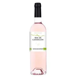 ROC DE CANDELON AOP Coteaux d'Aix-en-Provence. Rosé. Vin biologique. 750ml