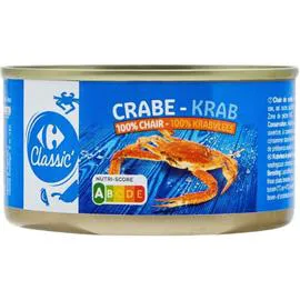 CARREFOUR CLASSIC' Crabe 100% chair 121g
