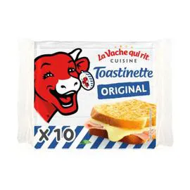 LA VACHE QUI RIT Fromage en tranches à Croque-Monsieur Nature 200g